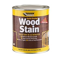 Everbuild EVBWSNO250 Quick Drying Wood Stain, Natural for sale  Delivered anywhere in UK