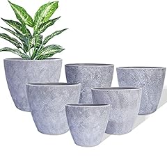 Plant pots 6pcs for sale  Delivered anywhere in USA 