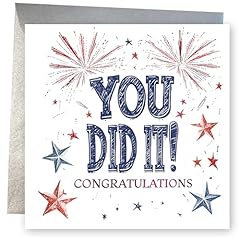 Congratulations card. well for sale  Delivered anywhere in UK