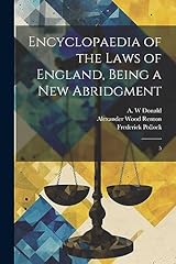 Encyclopaedia laws england for sale  Delivered anywhere in USA 