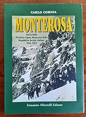 Monterosa. storia della usato  Spedito ovunque in Italia 