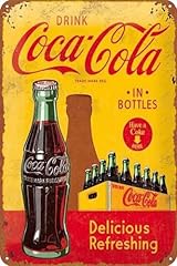 Coca cola metal for sale  Delivered anywhere in USA 