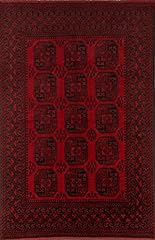 Traditional red afghan for sale  Delivered anywhere in UK