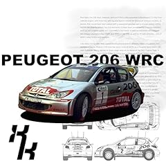 Peugeot 206 wrc for sale  Delivered anywhere in USA 