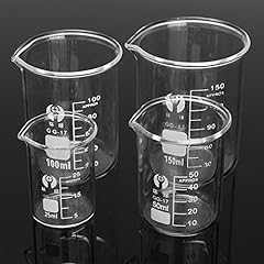 Esportsmjj 4pcs borosilicate d'occasion  Livré partout en France