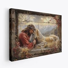 Canvasartmagic jesus quarter for sale  Delivered anywhere in USA 