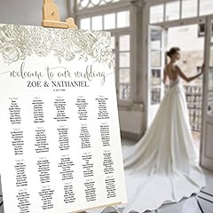 Personalised table plan for sale  Delivered anywhere in UK