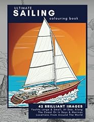 Sailing colouring book for sale  Delivered anywhere in UK