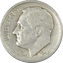 1948 roosevelt dime for sale  Delivered anywhere in USA 