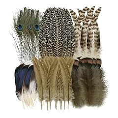 48pcs craft feathers for sale  Delivered anywhere in UK