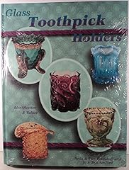 Glass toothpick holders for sale  Delivered anywhere in USA 