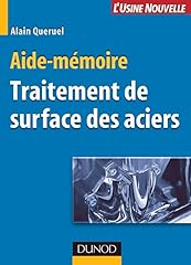Traitement surface aciers d'occasion  Livré partout en Belgiqu