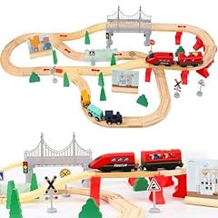 Xiapia wooden train for sale  Delivered anywhere in UK