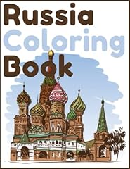 Russia coloring book for sale  Delivered anywhere in UK