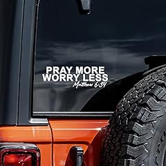 Pray worry less for sale  Delivered anywhere in USA 