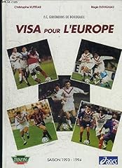 Visa fc girondins d'occasion  Livré partout en France