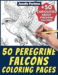 Peregrine falcons coloring for sale  Delivered anywhere in UK