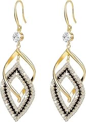 Black gold earrings for sale  Delivered anywhere in USA 