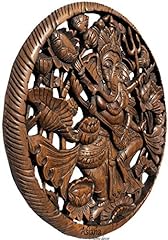 Round wood carved for sale  Delivered anywhere in USA 