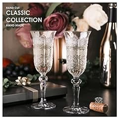 Bohemia crystal champagne for sale  Delivered anywhere in UK