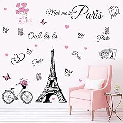 Paris wall stickers for sale  Delivered anywhere in USA 