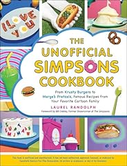 Unofficial simpsons cookbook for sale  Delivered anywhere in UK