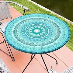 Round tablecloth fitted for sale  Delivered anywhere in USA 