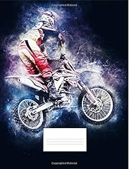 Motocross composition notebook usato  Spedito ovunque in Italia 