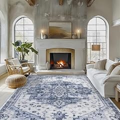 Washable rug living for sale  Delivered anywhere in USA 