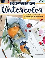 Discovering watercolor inspira for sale  Delivered anywhere in UK