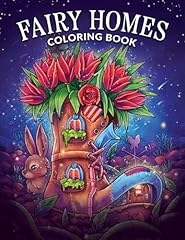 Fairy homes coloring for sale  Delivered anywhere in UK