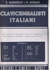 Clavicembalisti italiani. scel usato  Spedito ovunque in Italia 