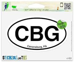 Cbg canonsburg oval for sale  Delivered anywhere in USA 