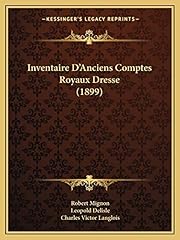 Inventaire anciens comptes d'occasion  Livré partout en Belgiqu