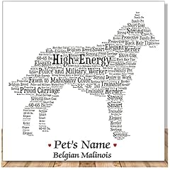 Belgian malinois personalize for sale  Delivered anywhere in USA 