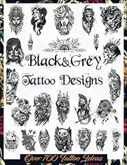 Black grey tattoo for sale  Delivered anywhere in USA 