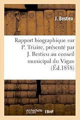 Rapport biographique triaire d'occasion  Livré partout en France