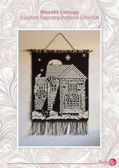 Moonlit cottage crochet for sale  Delivered anywhere in UK