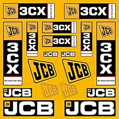 411 decals jcb for sale  Delivered anywhere in Ireland