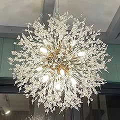 Modern crystal chandeliers for sale  Delivered anywhere in UK