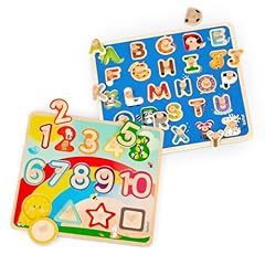 Battat wooden alphabet for sale  Delivered anywhere in USA 