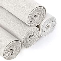 Pieces natural linen for sale  Delivered anywhere in Ireland