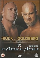 Wwe backlash 2003 for sale  Delivered anywhere in UK