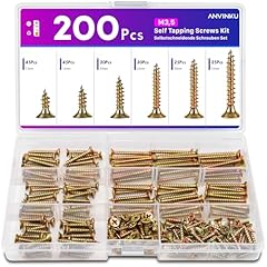 Anvinku 200pcs screws for sale  Delivered anywhere in UK