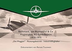 Bachmann blumenthal flugzeugba gebraucht kaufen  Wird an jeden Ort in Deutschland