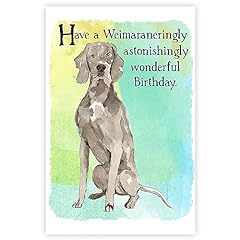 Weimaraner dog greetings for sale  Delivered anywhere in Ireland