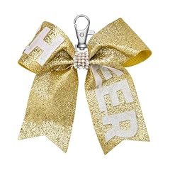 Gold cheer bow for sale  Delivered anywhere in USA 