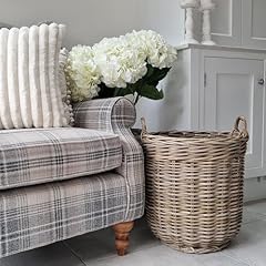 Handwoven rattan storage for sale  Delivered anywhere in UK