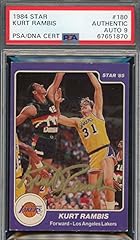 Kurt rambis 1984 for sale  Delivered anywhere in USA 