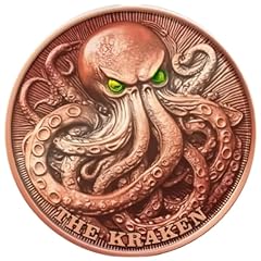Kupfermedaille the kraken gebraucht kaufen  Wird an jeden Ort in Deutschland